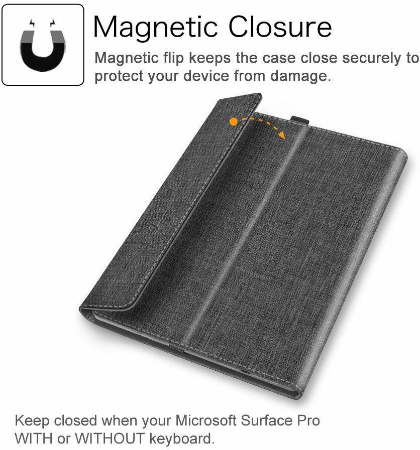 For Microsoft Surface Pro 7 2019 / Pro 6 2018 / Pro 5 / Pro 4 / Pro 3 Case Cover