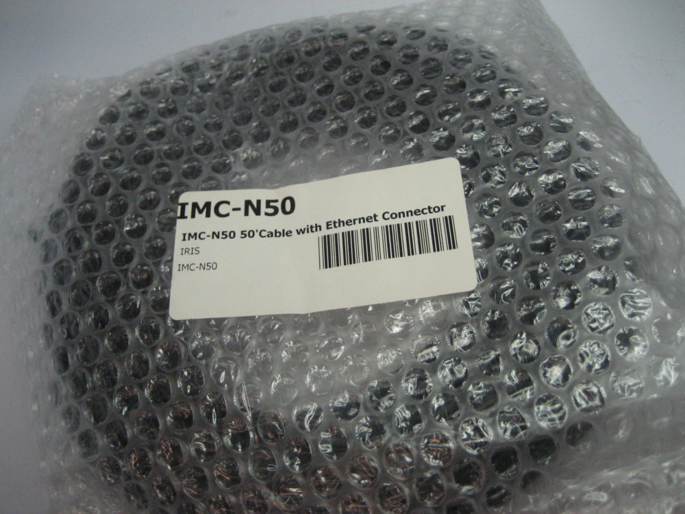 IRIS IMC-N50 50' Cable with Ethernet Connectors