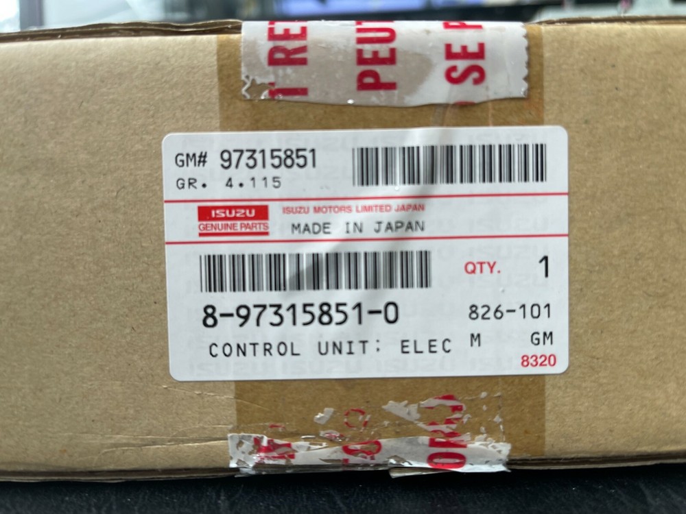 8973158510 Isuzu Auto Transmission Tcm Module Computer