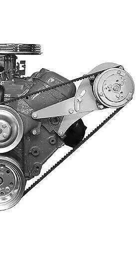BIG Block Chevy 508 V Belt A/C Air Conditioning Compressor & Bracket BBC SWP DS