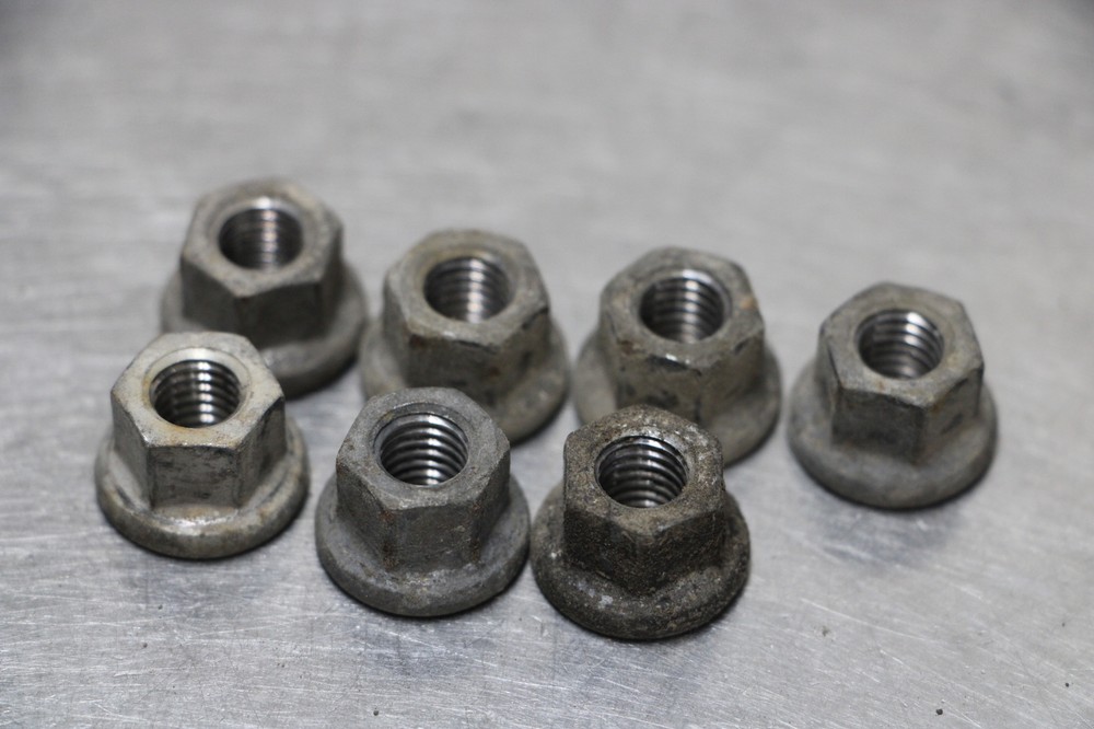 99-00 Yamaha YZF R6 Exhaust Header Nuts Bolts
