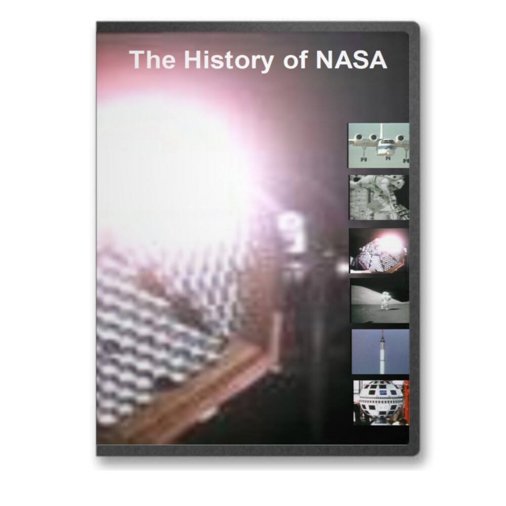 NASA Missions History: Apollo, Space Shuttle, John Glenn JFK on 2 DVDs - A125-26