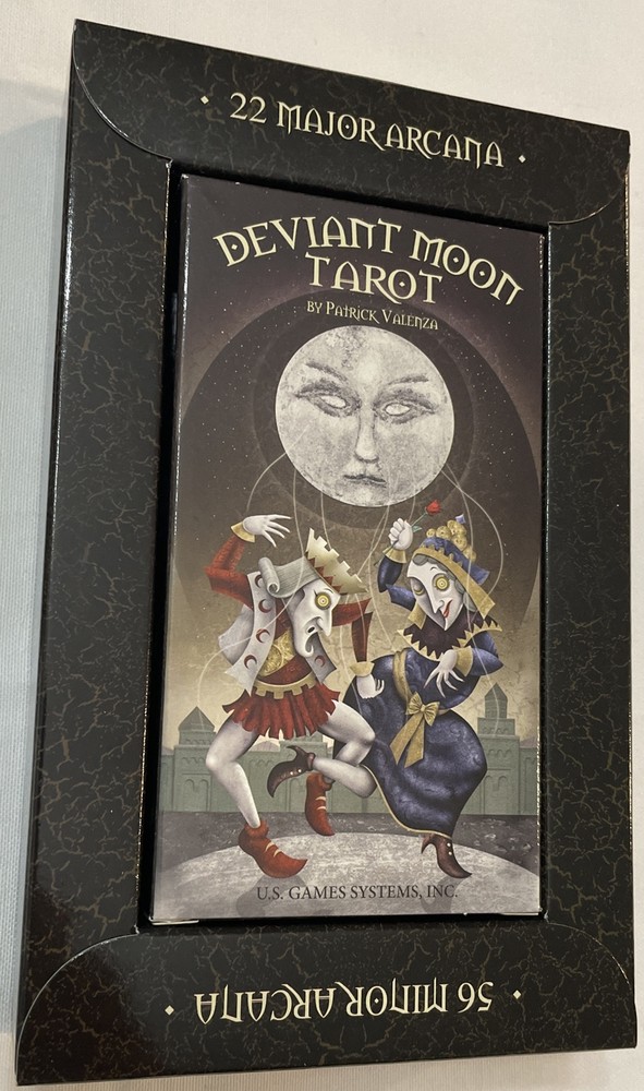 Deviant Moon Premier Edition Tarot Kit, Complete wth Deck, Book, Spread Sheet!