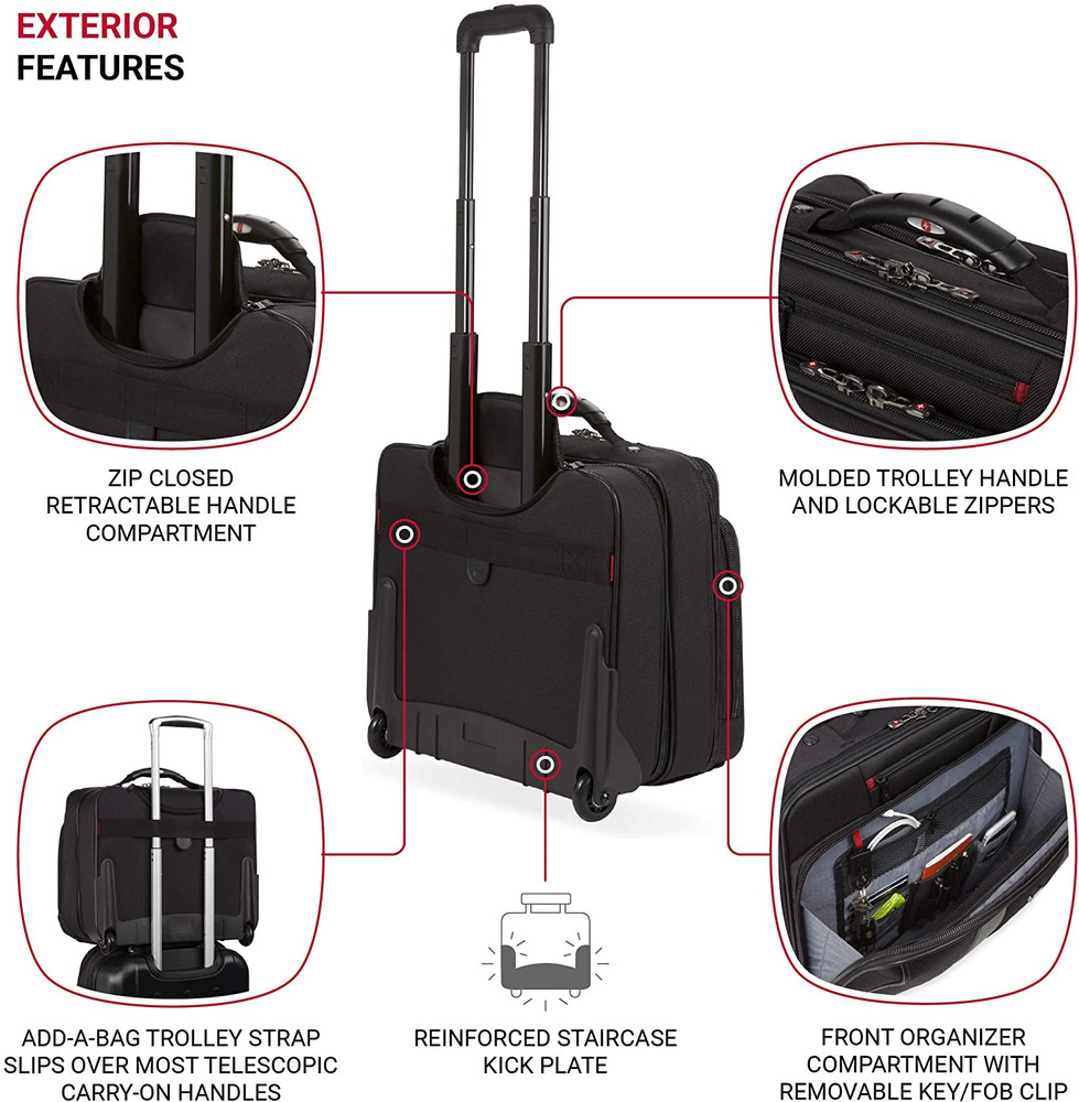 Luggage Granada Pro 15.6-Inch, Black