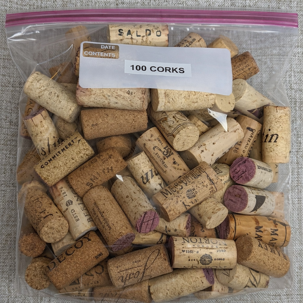 Natural Wine Corks for Crafts – Real Cork Bulk Lot Cleaned DIY Projects