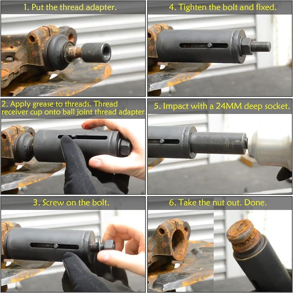 VISVIC Pneumatic 78620 for Subaru Ball Joint Puller