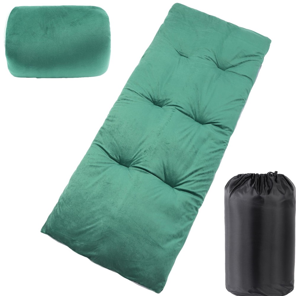 Folding Camping Cot Pad - Portable & Comfortable Outdoor Sleeping Mat with El...