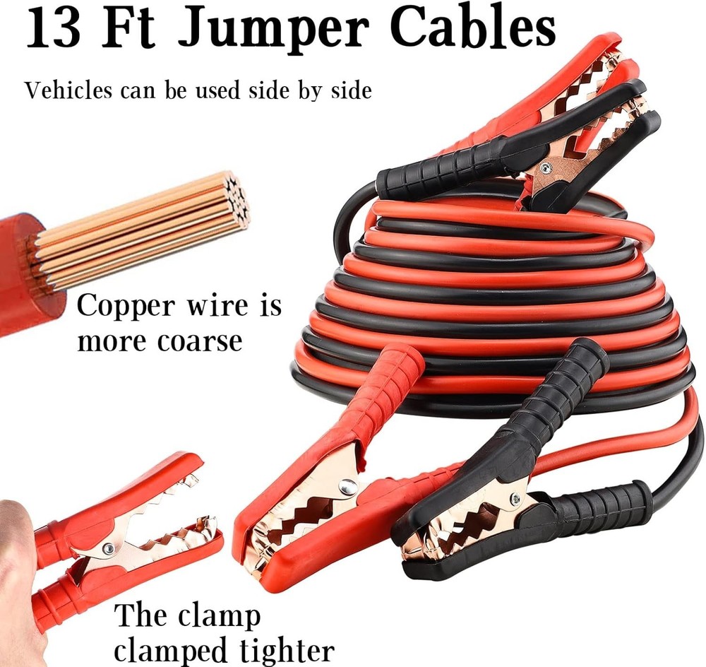 Car Roadside Emergency Kit with Reflective Warning Triangle, Assistance Kit w...