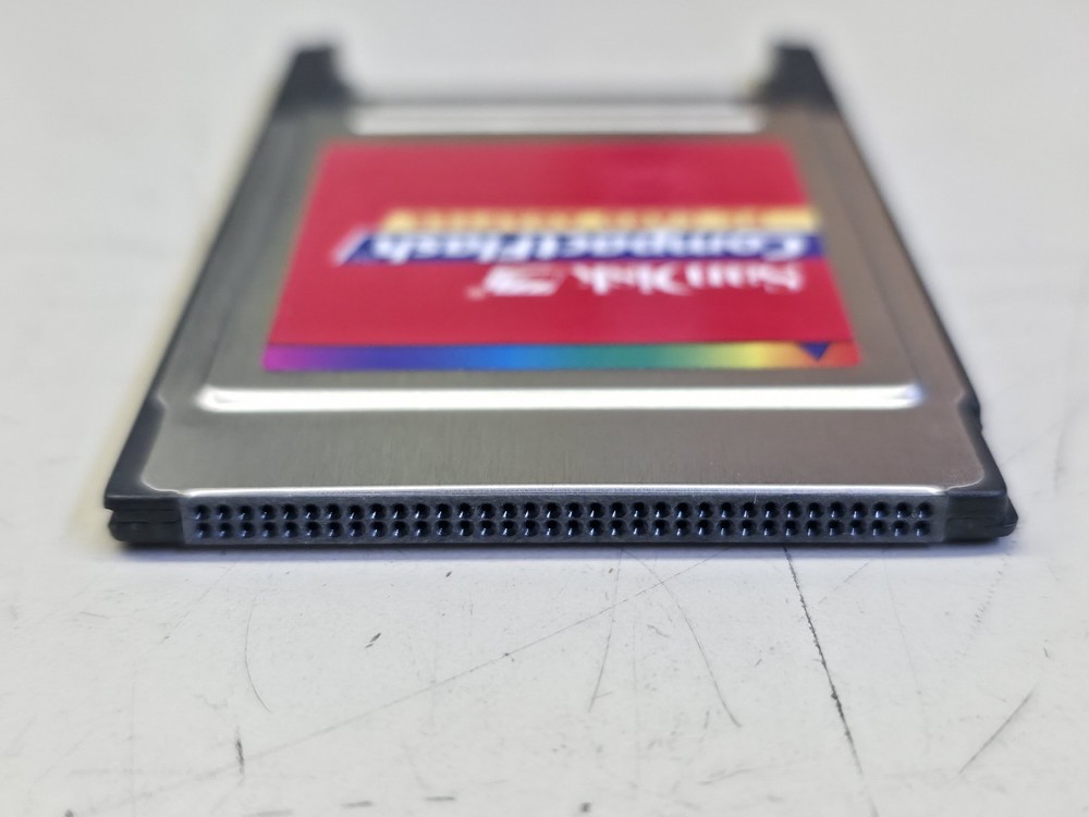 Sandisk CompactFlash PC Card Adapter TESTED