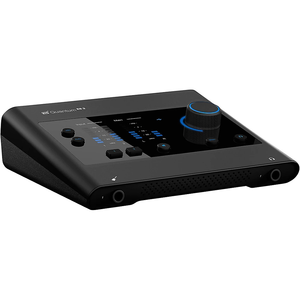 PreSonus Quantum ES2 Interface w/Eris 2nd Gen Pair & Pro Sub10,Cables & Stands