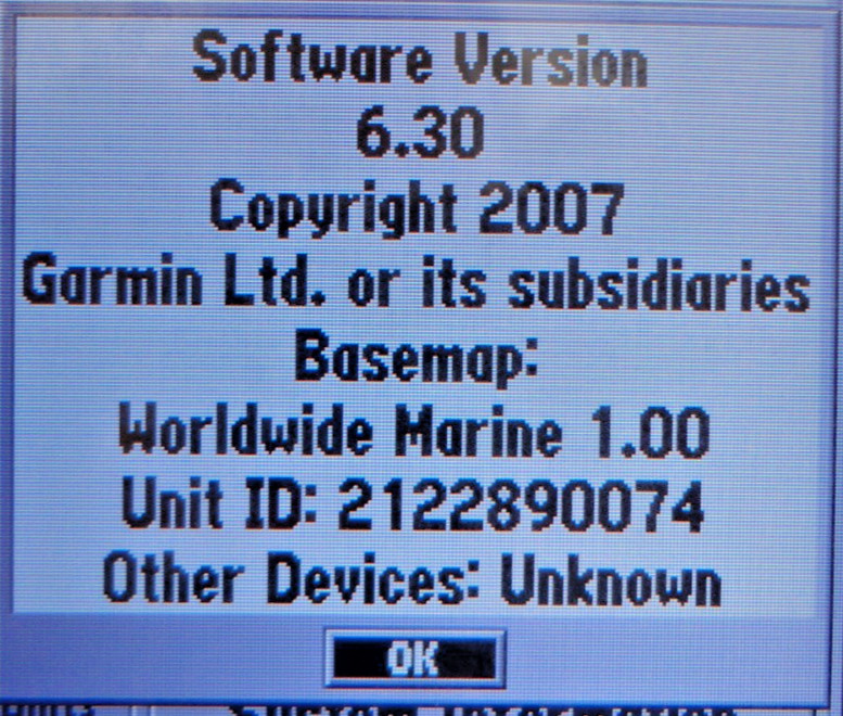 GARMIN GPSMAP 182C MARINE CHART PLOTTER FISHFINDER GPS UNIT w/ KNOBS & COVER