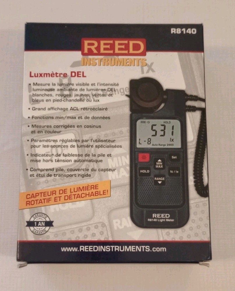 REED Instruments R8140 LED Light Meter