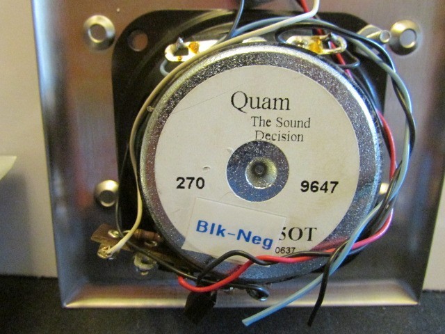 New Quam Intercom Speaker