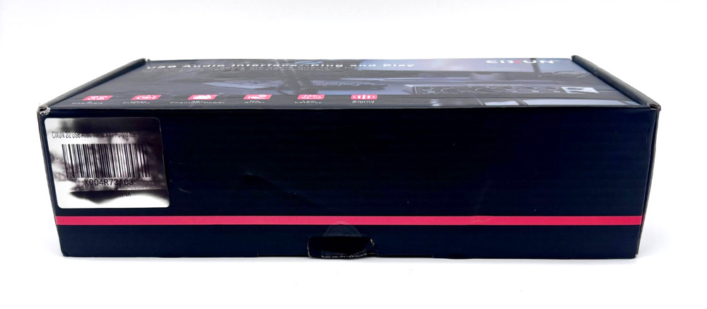 Cixun 2 Channels Low Latency USB Audio Interface: Plug And Play