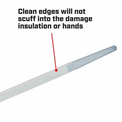 Crescent 200 x 4.6mm Natural Cable Ties - 25 Pack