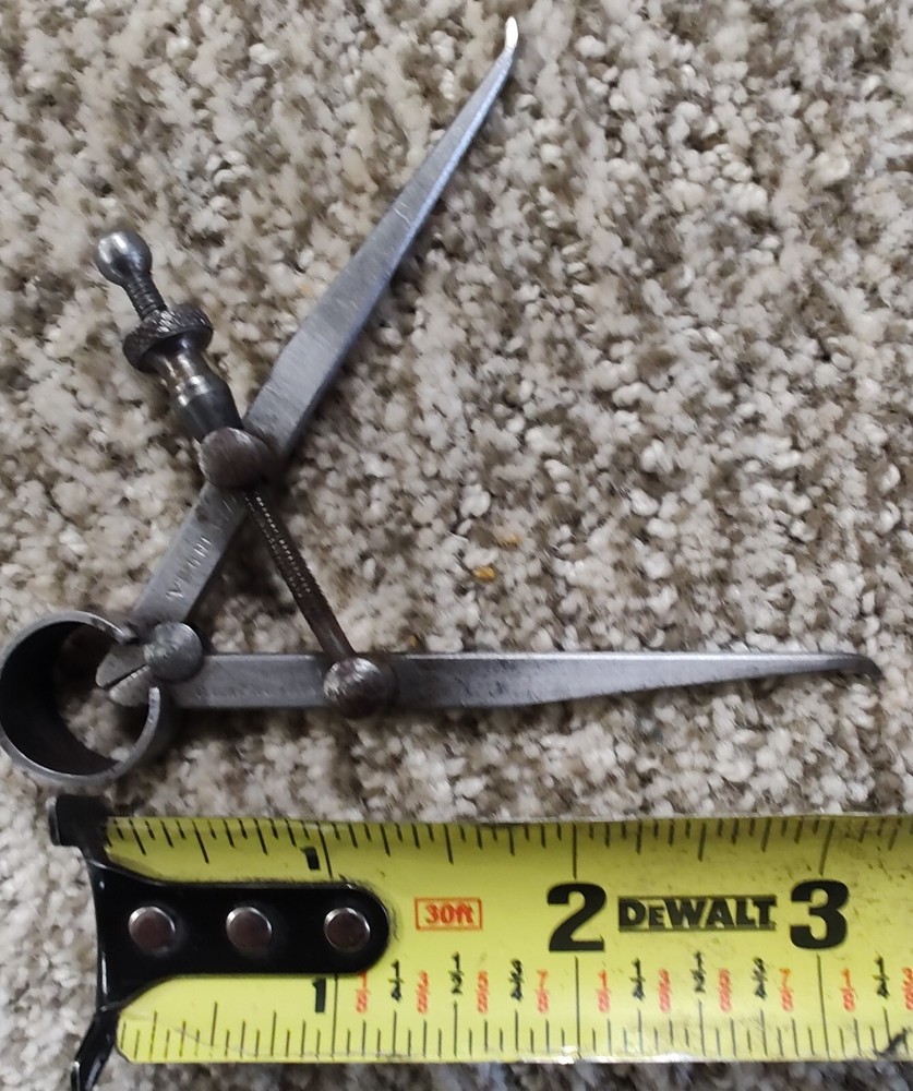 🗽 VINTAGE MINI SAMPSON TOOL 3" ID CALIPER