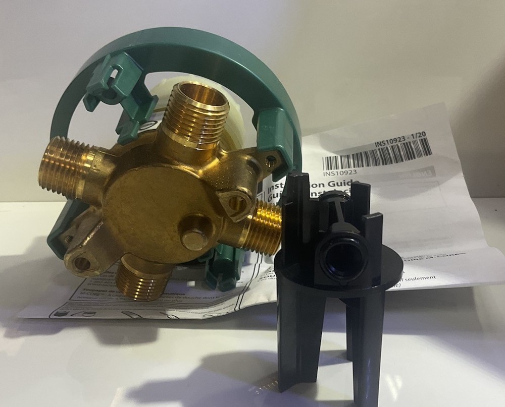 Moen U140 M-CORE 4-Port Shower Valve 1/2” IPS MIP Threaded Rough-In New