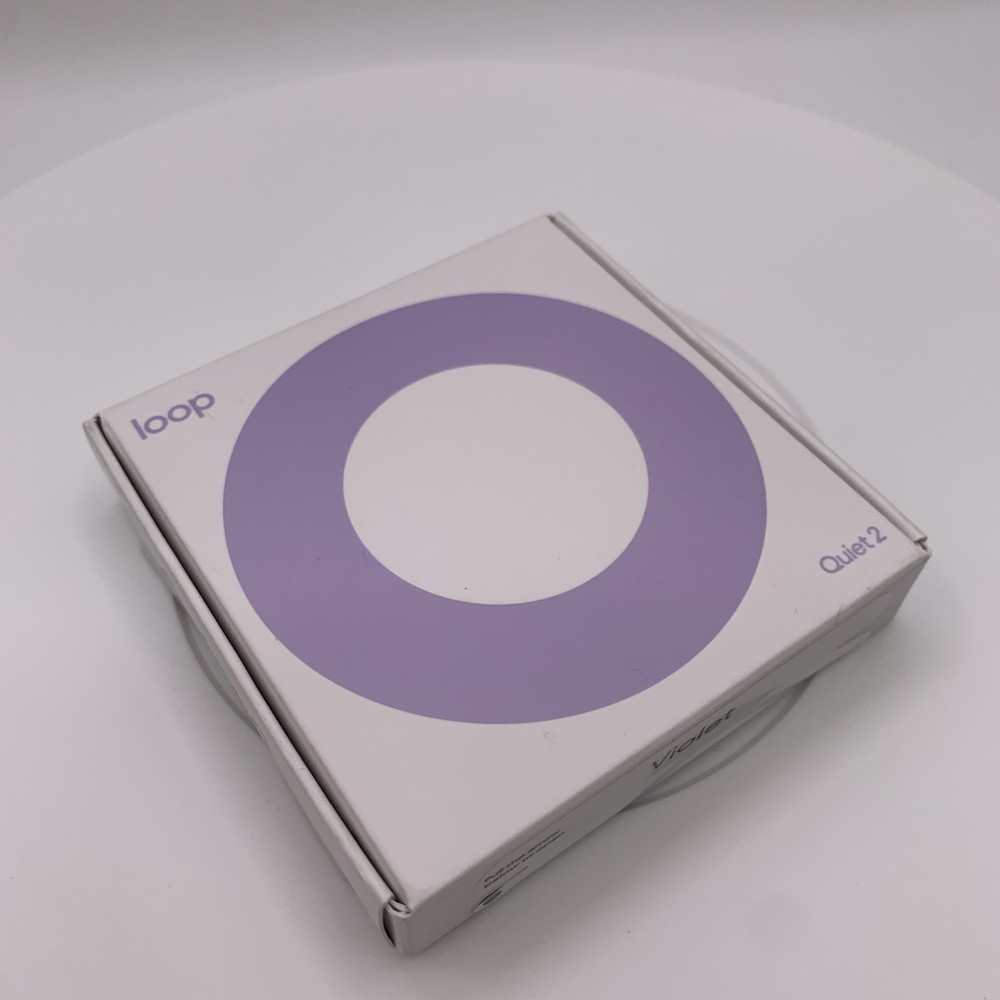 Loop Quiet 2 Ear Plugs For Noise Reduction - 14dB - Color - Violet -New