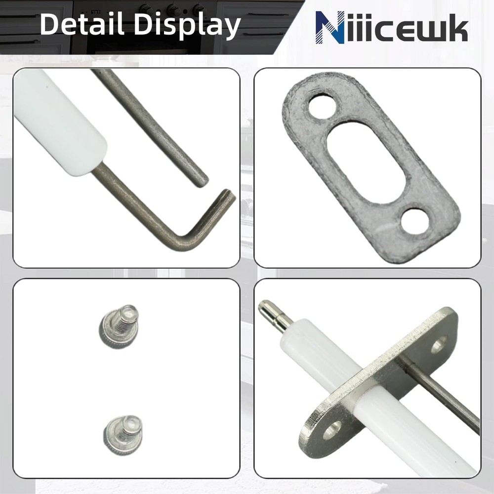 7828718 Ignitor Ionization Electrode Block and Graphite Gasket Compatible with V