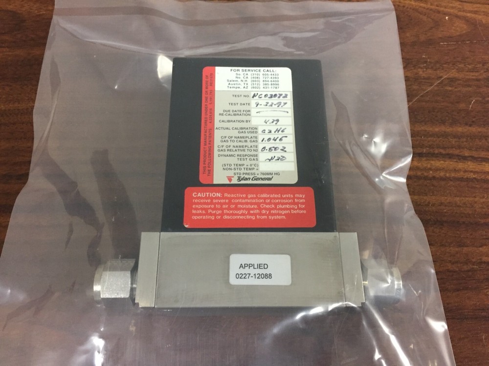 Tylan Model FC-2902MEP1 200 SCCM Gas: CHF3, Mass Flow Controller