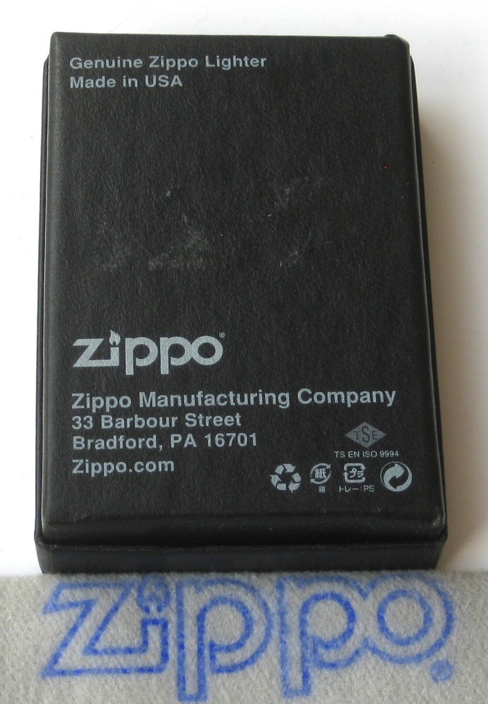 ZIPPO PREVIOUSLY COLLECTED Not Used CHROME CLASSIC Lighter DIAMONDS IN SHADOW