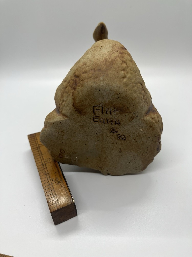 Flat Earth Ceramic Dragon Historic Collectible Cool!