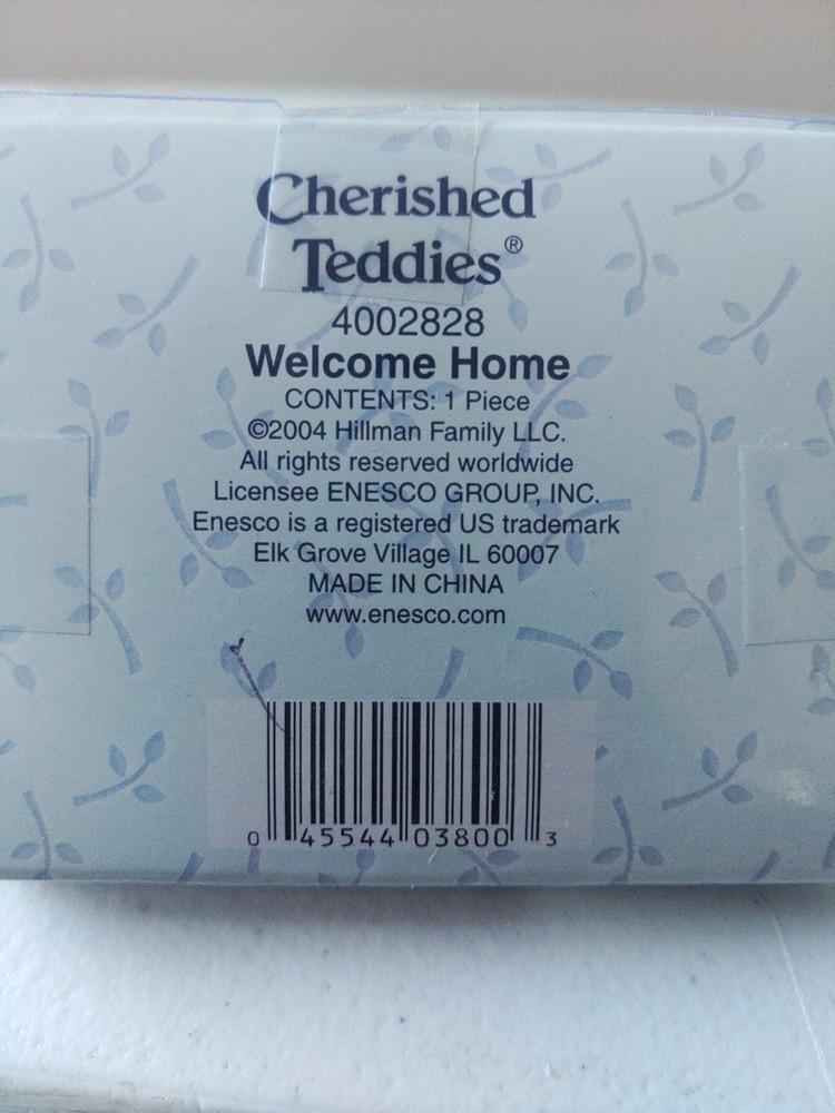 Cherished Teddies -Welcome Home 4002828