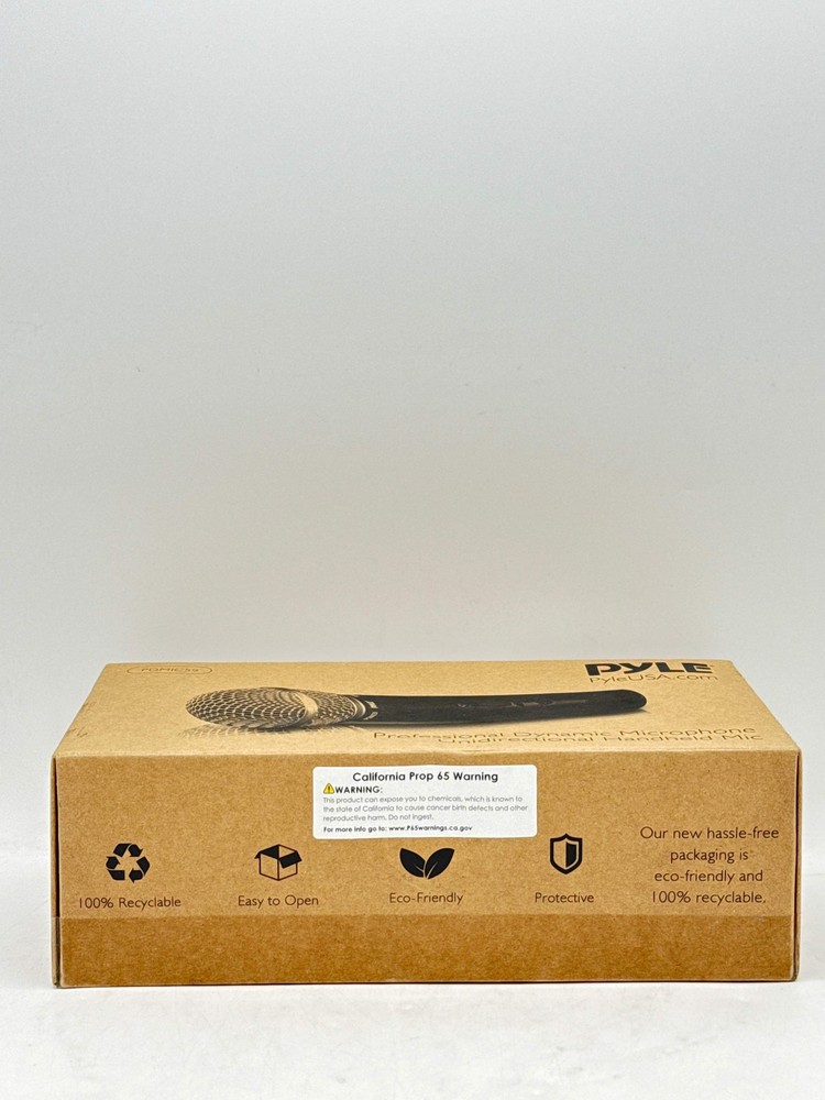 New in Box Pyle PDMIC59 Professional Dynamic Microphone Unidirectional