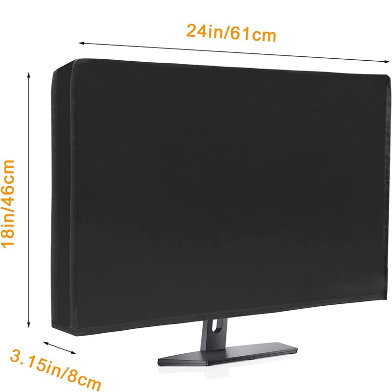 Monitor Dust Cover Sleeve Case Desktop Computer Screen Waterproof Protector