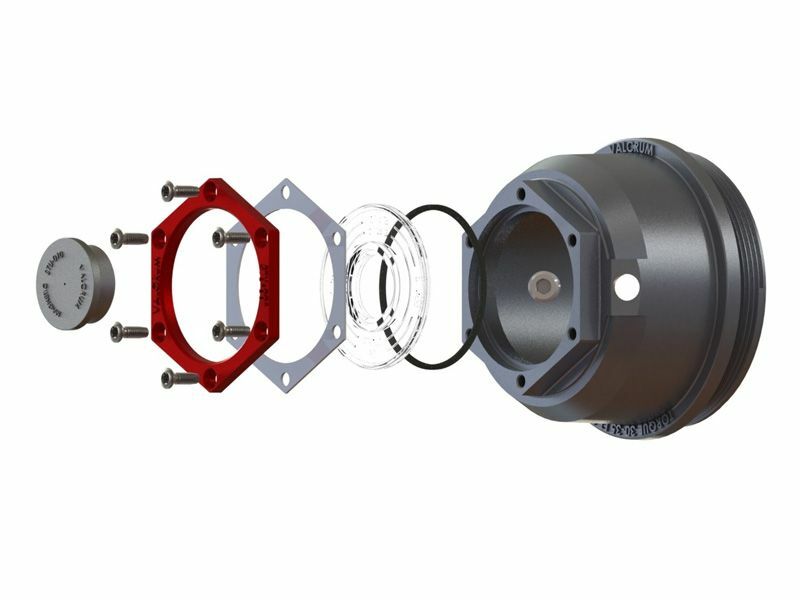 2-7/8? Universal Threaded Hub Cap - fits 6K-8K axles