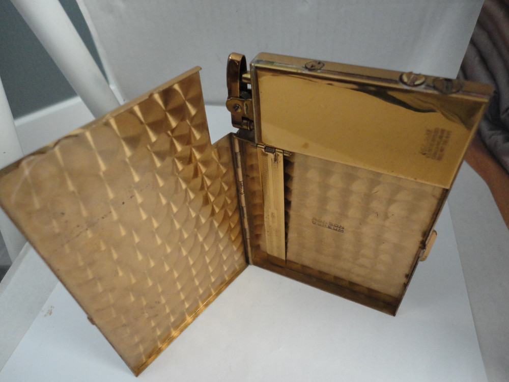 c1939 RONSON "ULTRACASE" CIGARETTE CASE LIGHTER Dureum & ENAMEL