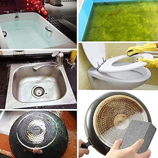 Brick Cleaning Grill Block Griddle Stone Pumice 3pack Magic BBQ Cleaner Brick-A