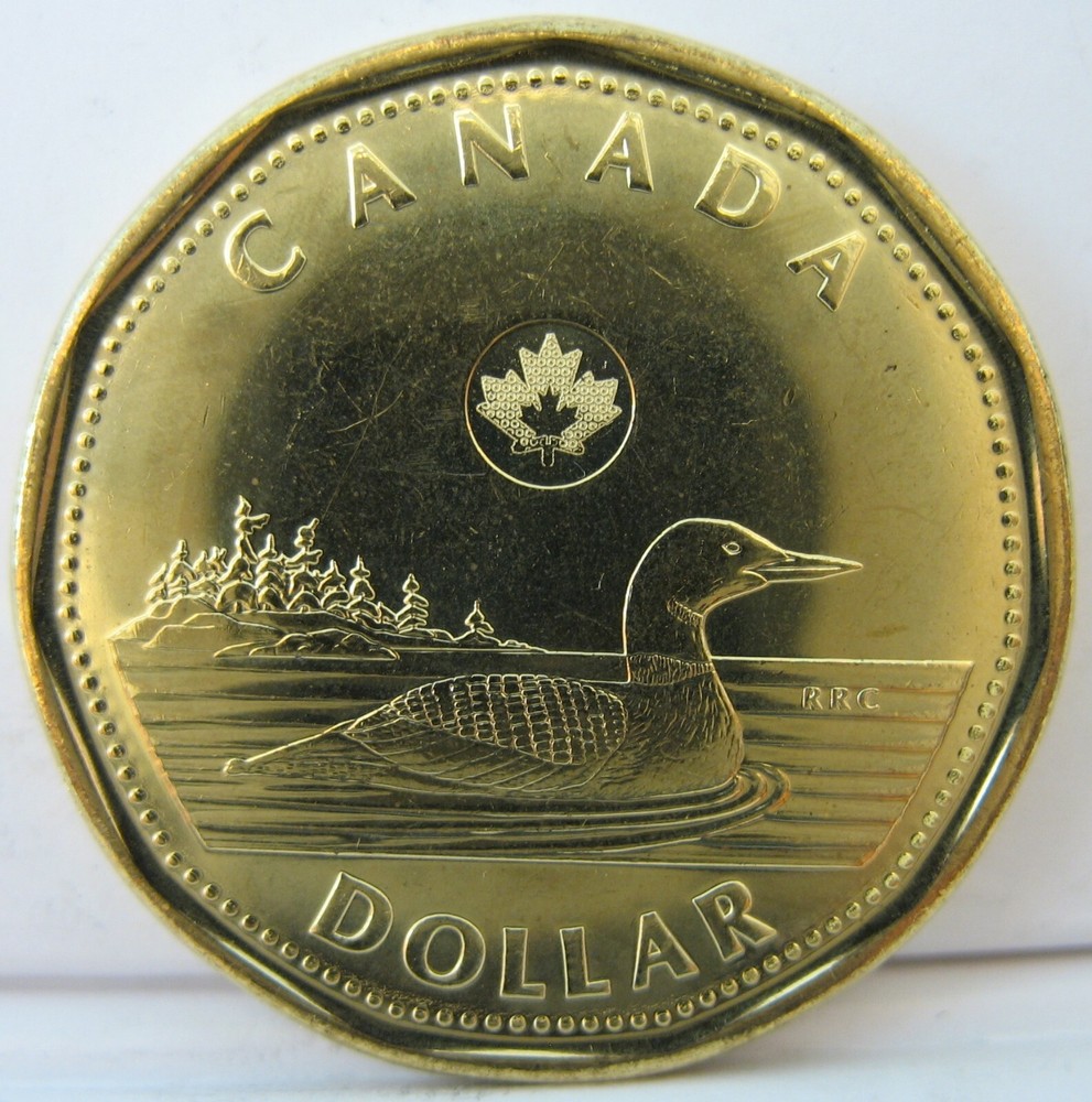 Canada 2014 $1 Loon BU ( From a new roll )