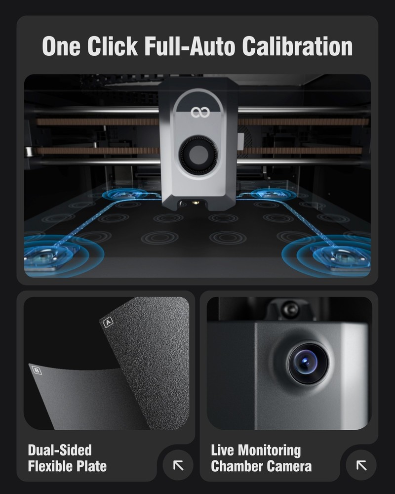 ELEGOO Centauri Carbon/Centauri Carbon 2 Combo 3D Printer