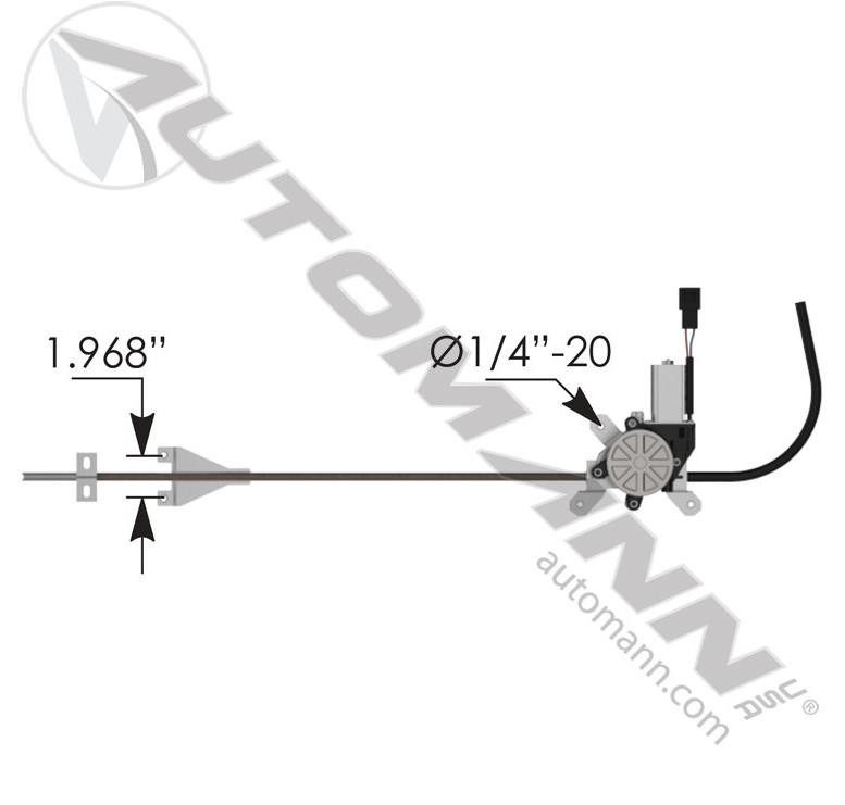 For PETERBILT 384 WINDOW REGULATOR Right ,  WA