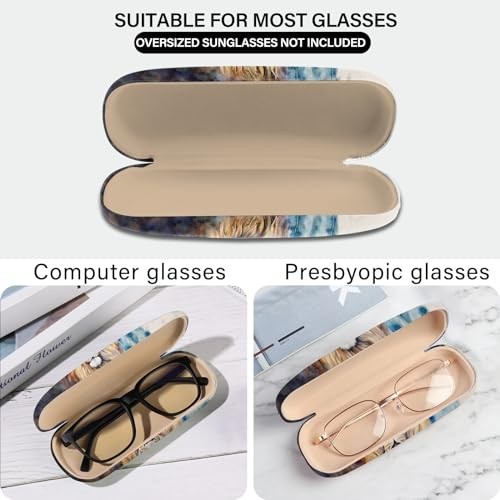 Eyeglasses Case Hard Shell Protective Case for Glasses Eyeglass Box with