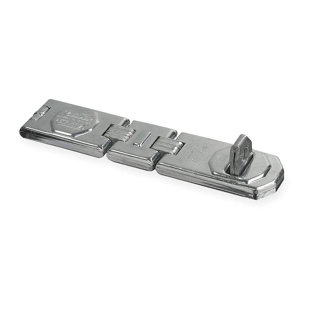 ABUS 110/195 Concealed Hinge Pin Hasp,Fixed,Chrome 3MPH6