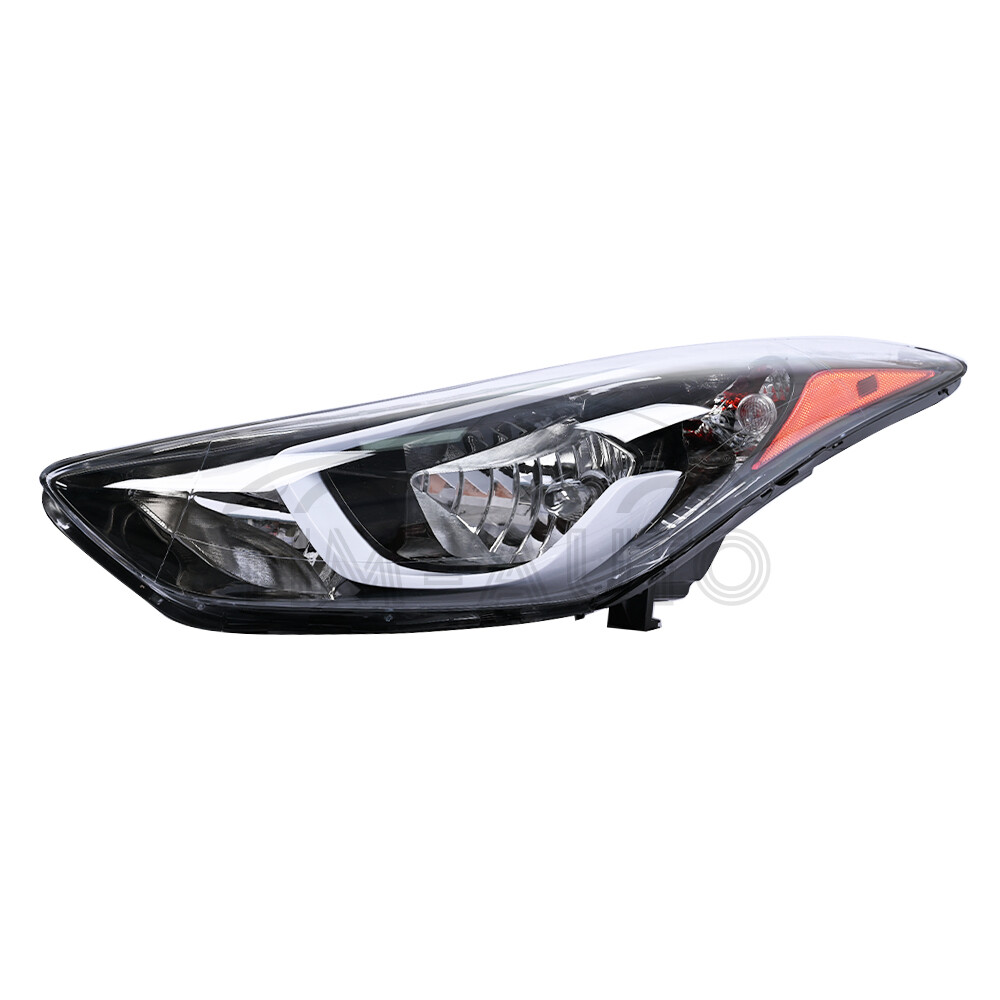 For 2014 2015 2016 Hyundai Elantra Pair Headlight Assembly Left +Right W/Bulbs
