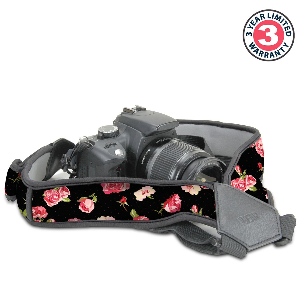 Universally Compatible Digital Camera Harness with Key Ring Attachment