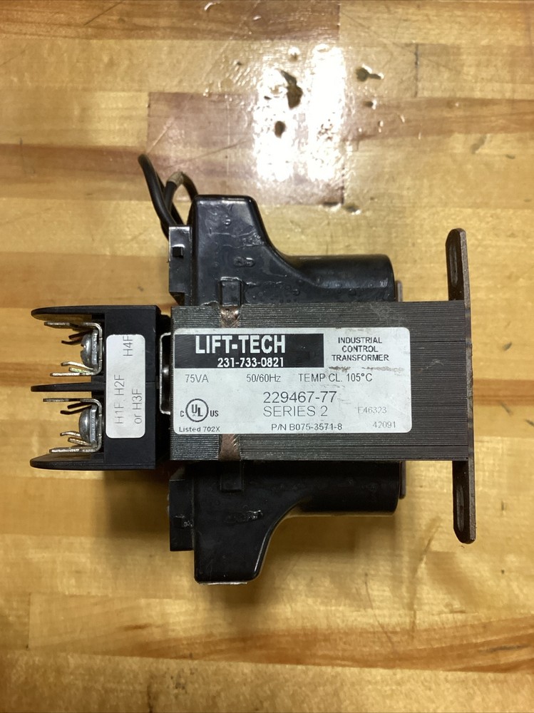 LIFT-TECH 229467-77 INDUSTRIAL CONTROL TRANSFORMER