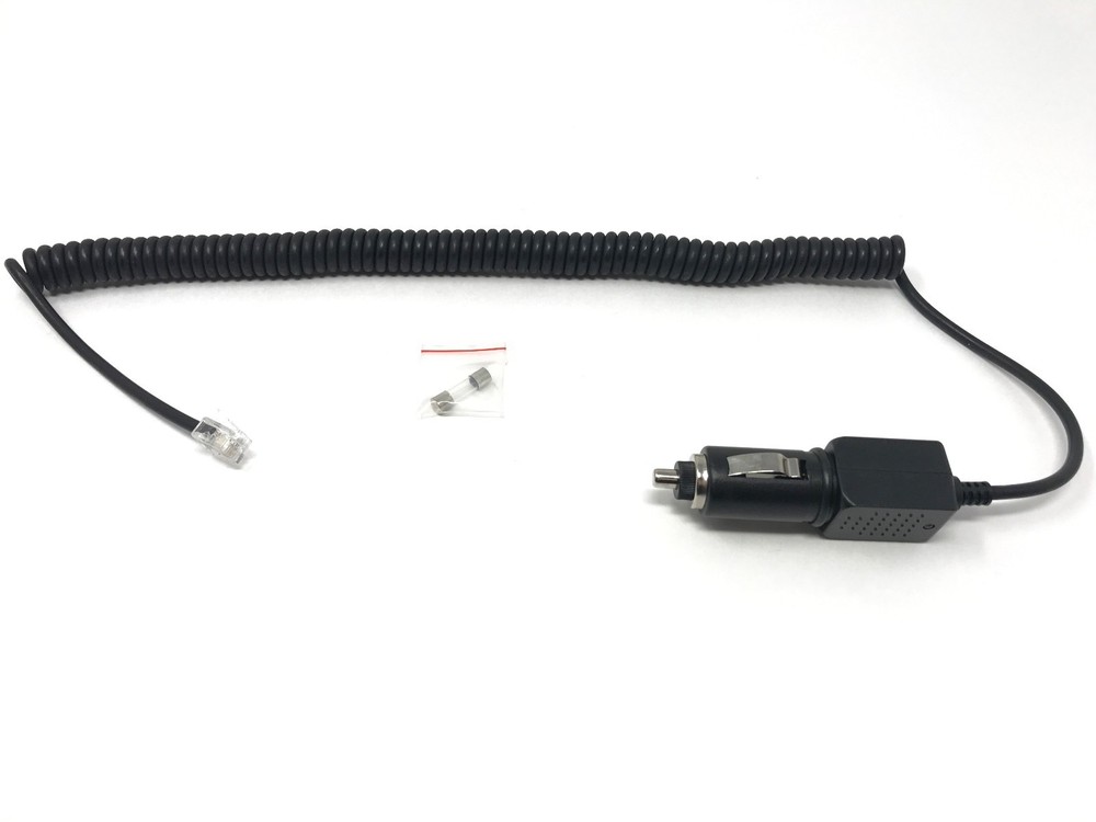 CAR Coiled Power Cord Replacement for Beltronics Vector V10 RADAR DETECTOR
