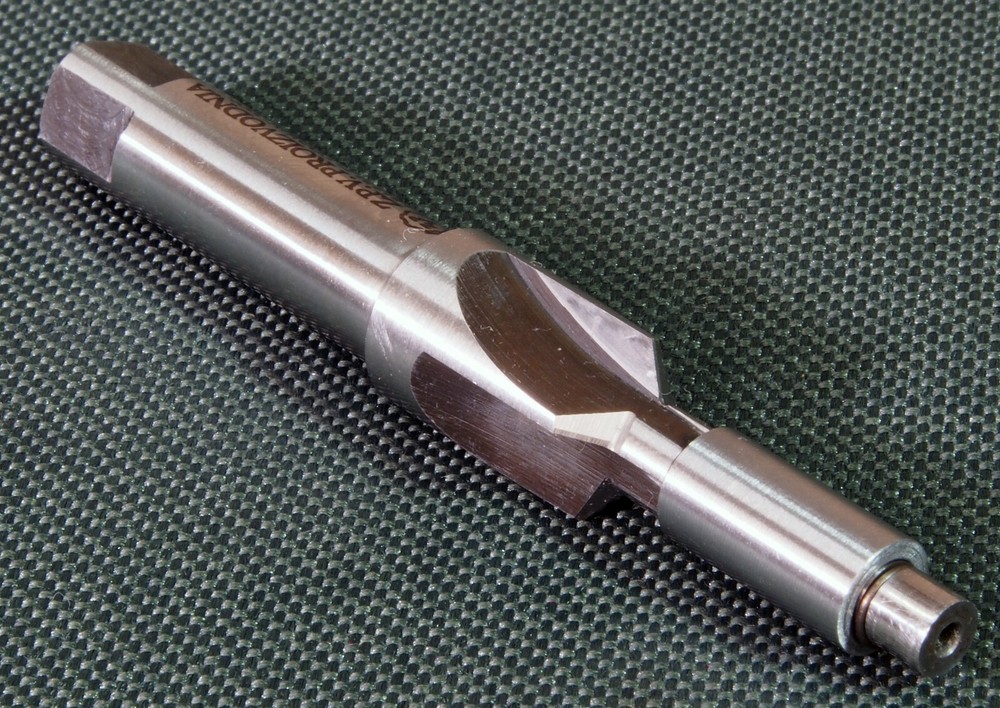 Muzzle Crowning tool, Cuts perfect 110 degree angle 30 cal, 6.5 & 9 mm pilots