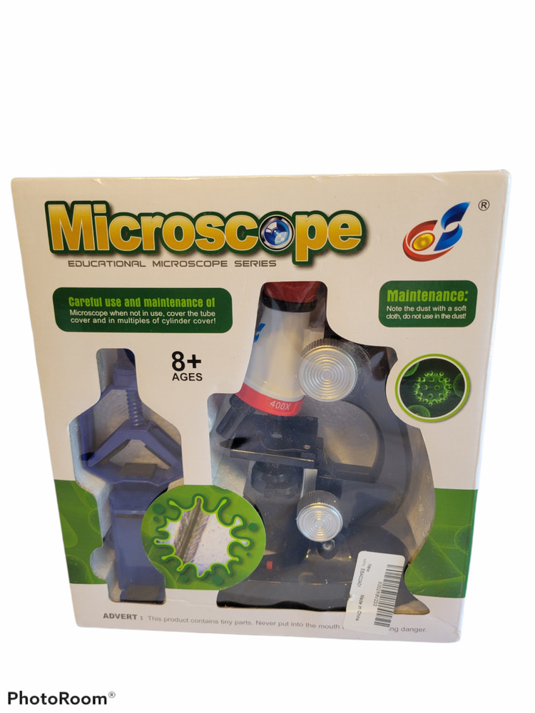 Educational Series 100X-1200X Magnification Microscope Microscopy Biology