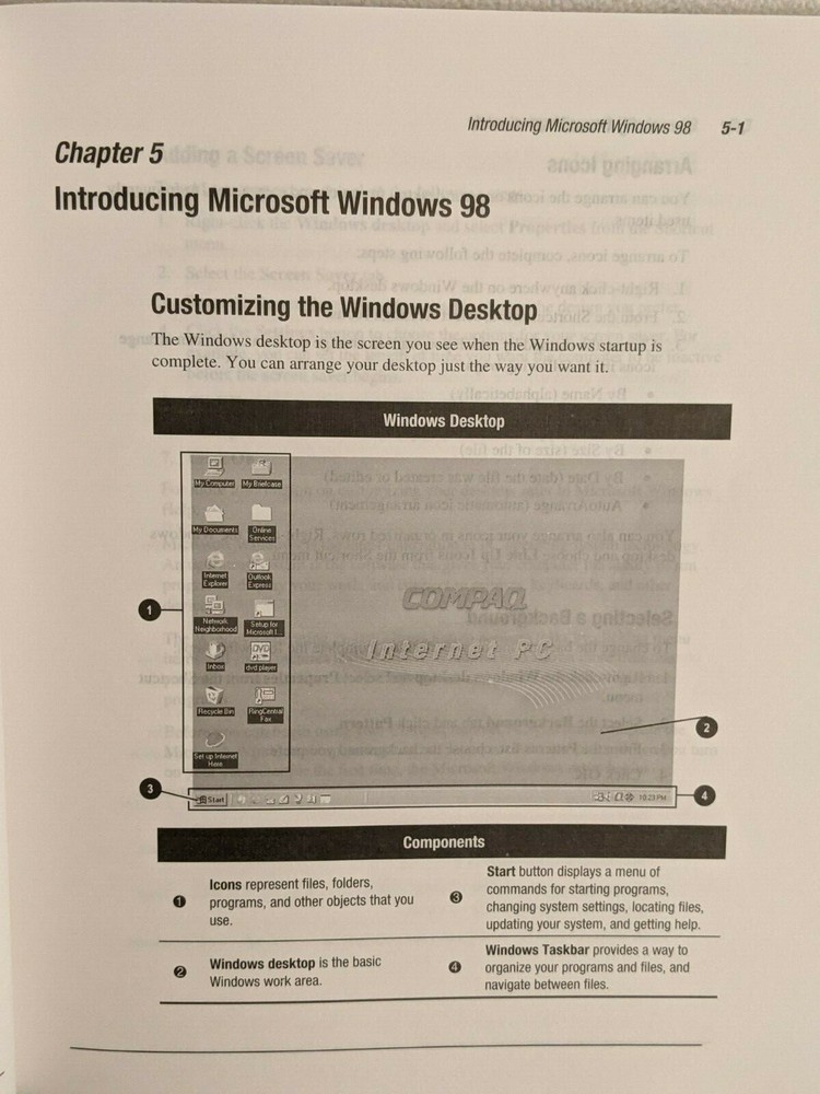 1999 Compaq Mobile Internet PC Reference Manual for Windows 98