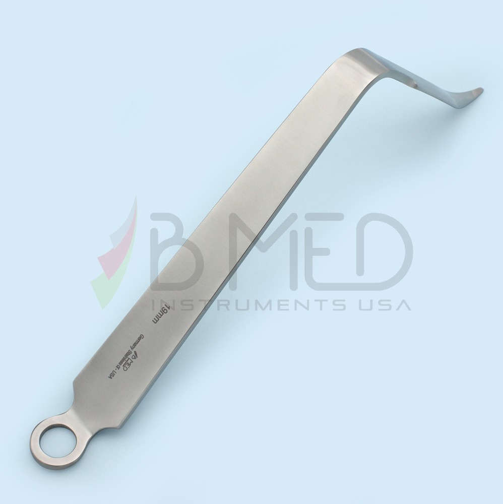 Bent Hohmann Retractor Short Narrow Tip 19mm Modified
