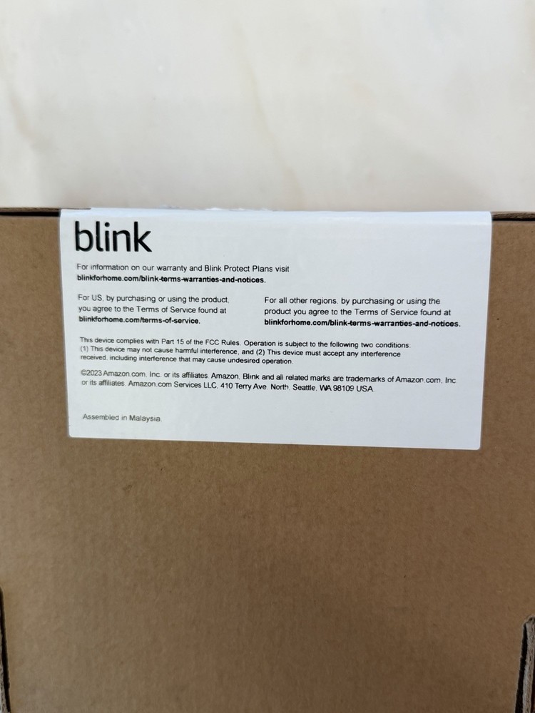 Blink Outdoor 4 Black 1080p HD Wireless Smart Security 2 Camera System