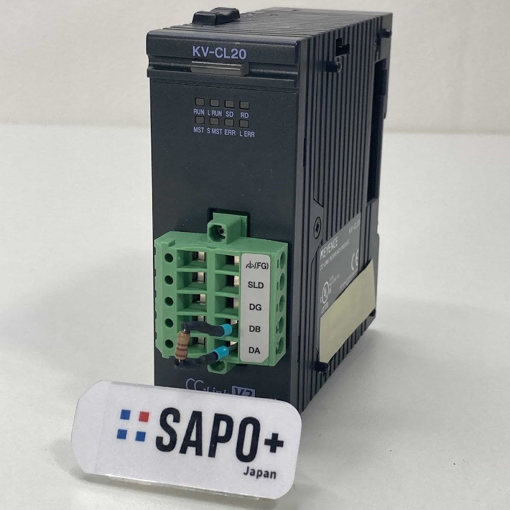 KEYENCE KV-CL20 CC-Link Communication Unit Module PLC USED