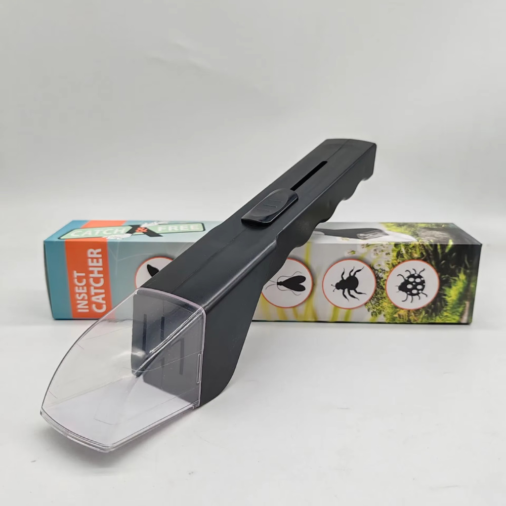 Handheld Insect Catcher – Spider & Bee Clamp Tool, Safe Bug Catching Artifact **