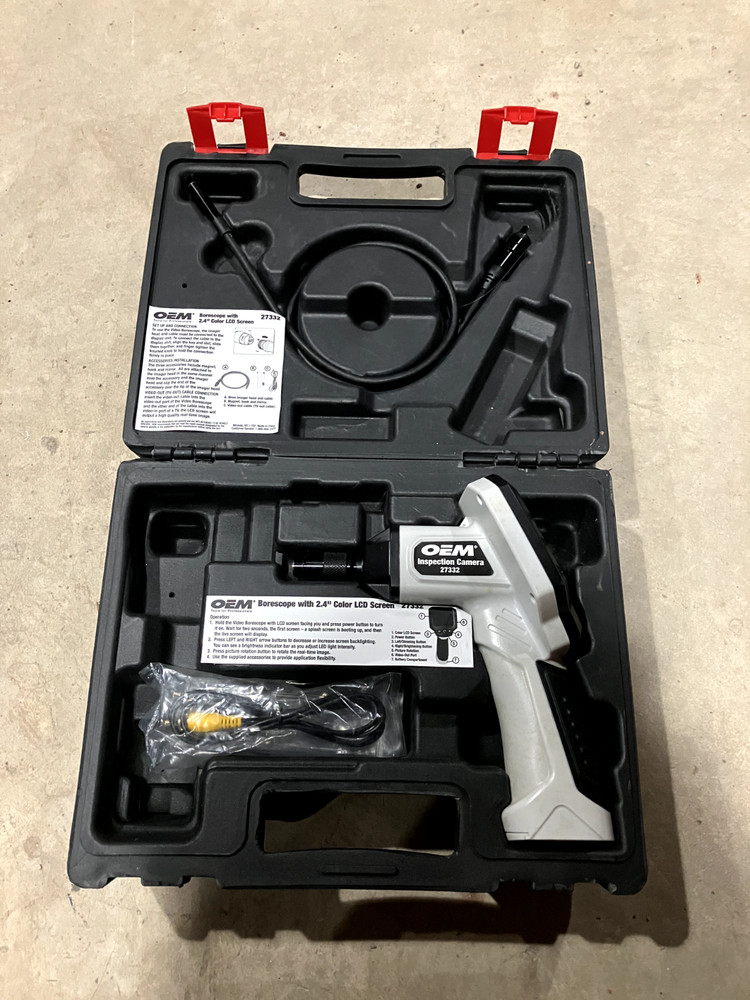 OEM Borescope With 2.4 Color LCD Screen 27332