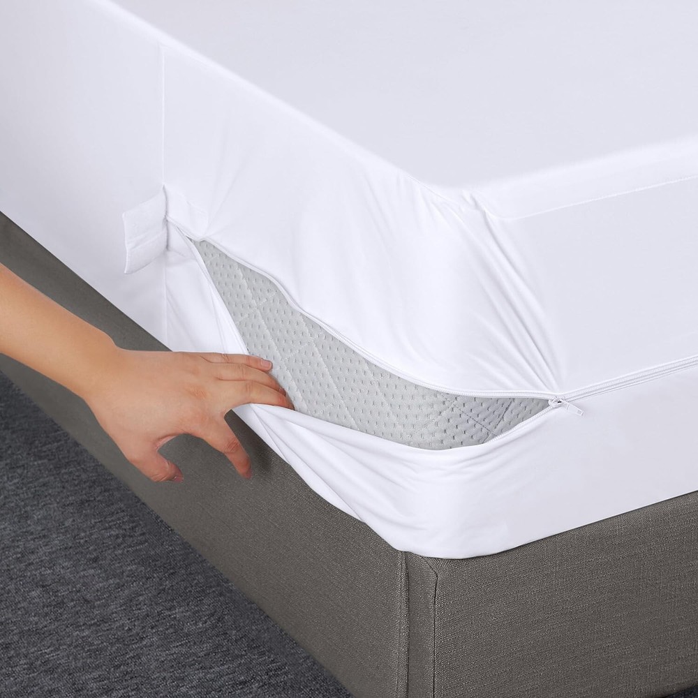 Utopia King 15" Deep Zippered Mattress Encasement Waterproof, Bed Bug Proof